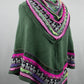 Ponchos avec collet bouffant