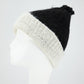 Tuque artisanale réversible avec pompon