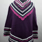 Ponchos avec collet bouffant