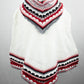 Ponchos avec collet bouffant
