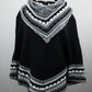 Ponchos avec collet bouffant