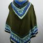 Ponchos avec collet bouffant