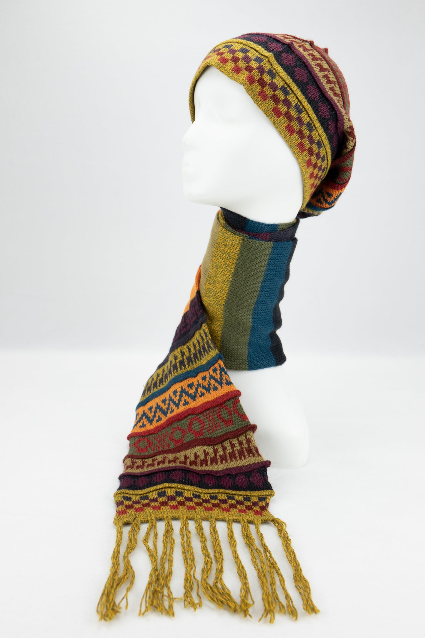 Tuque-foulard - alpaga