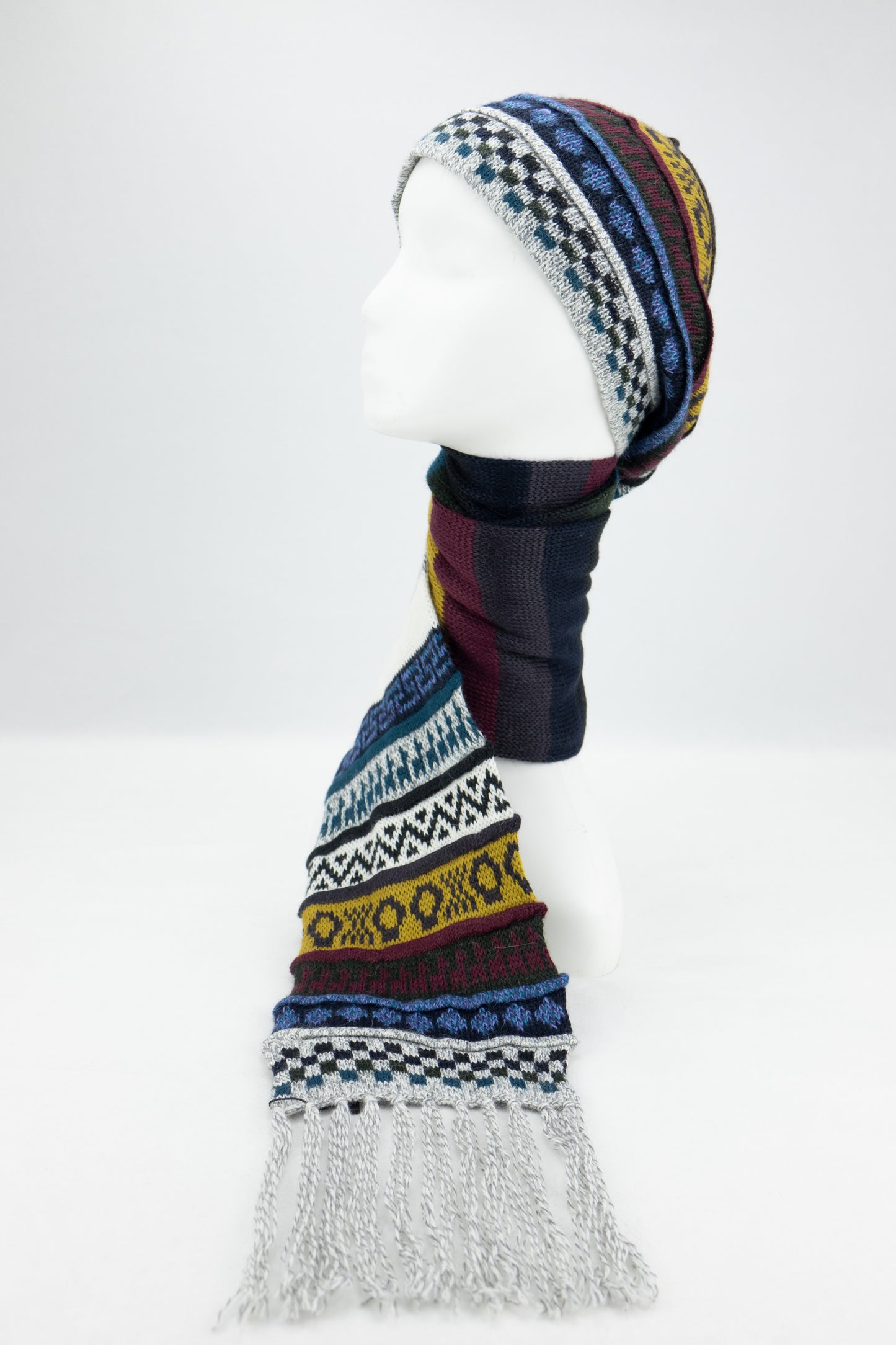 Tuque-foulard - alpaga