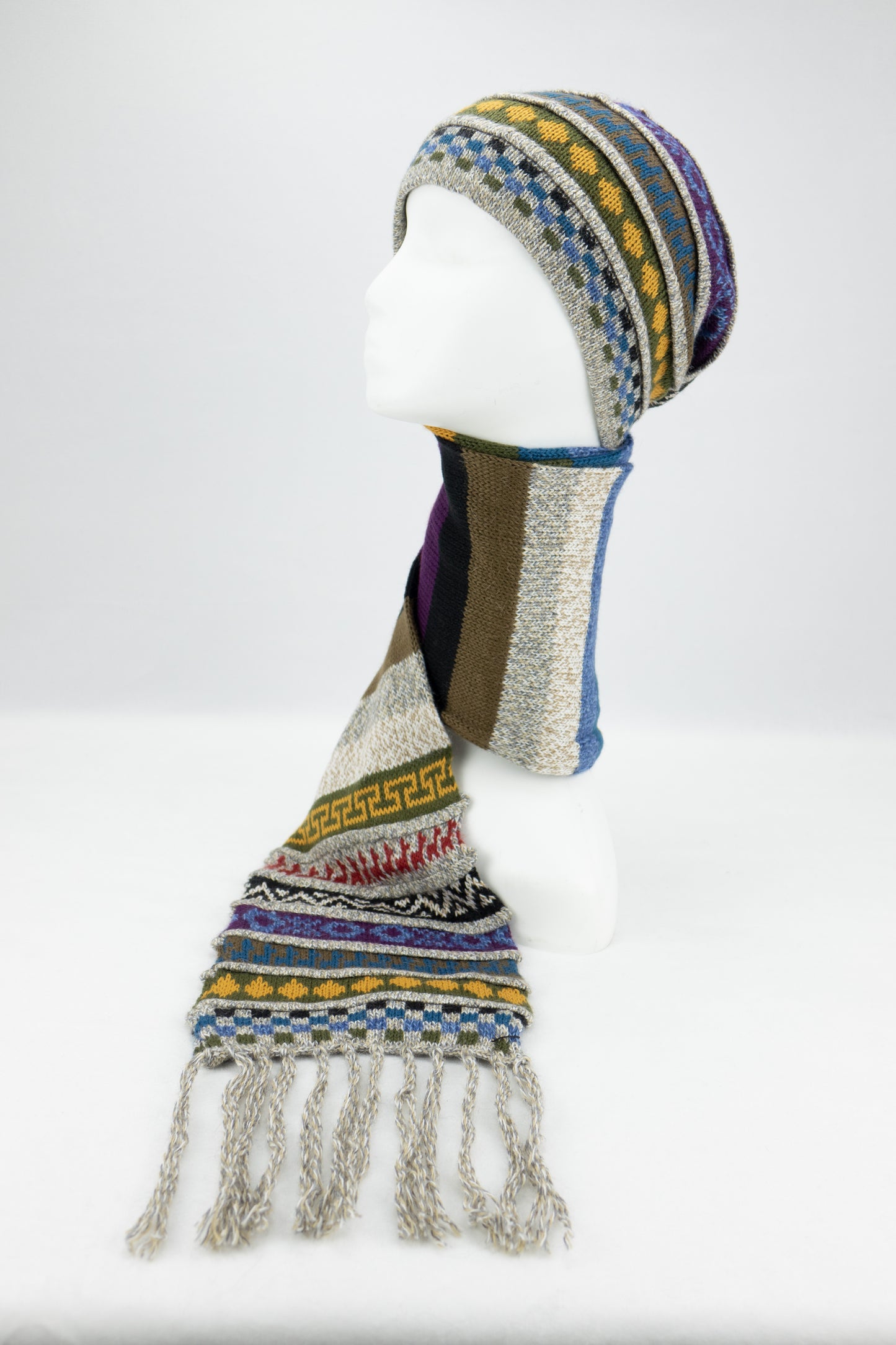 Tuque-foulard - alpaga