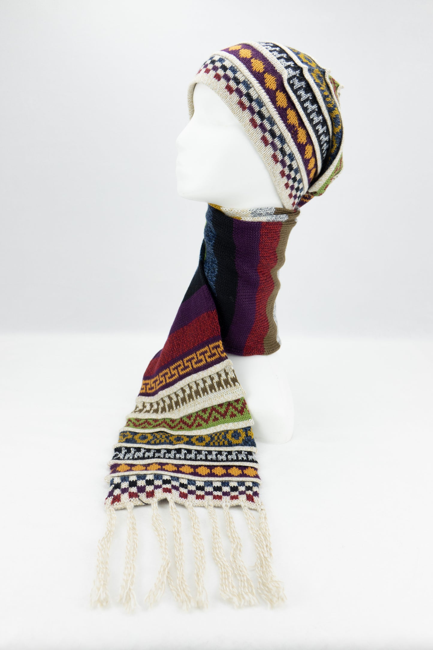 Tuque-foulard - alpaga