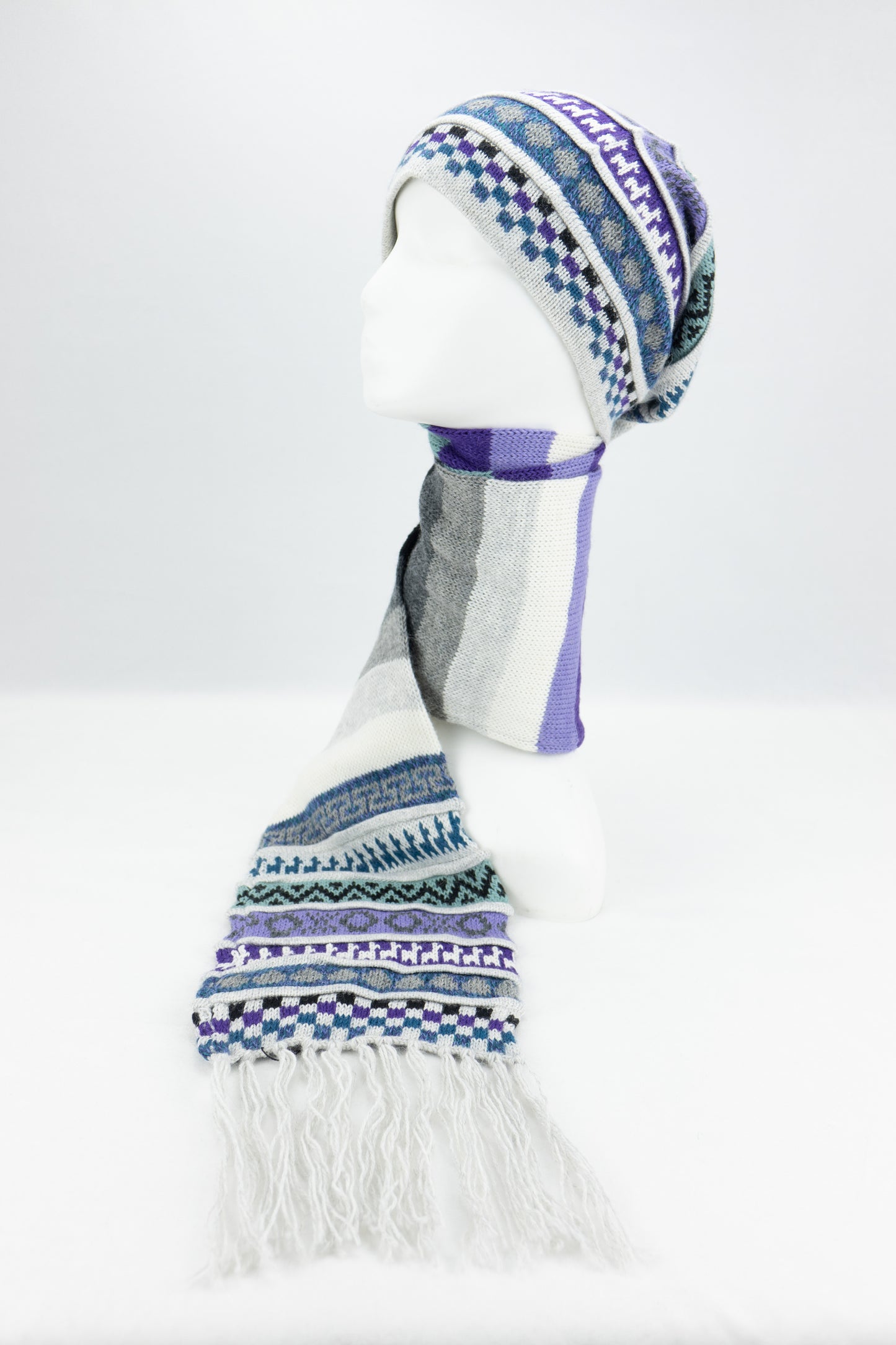 Tuque-foulard - alpaga