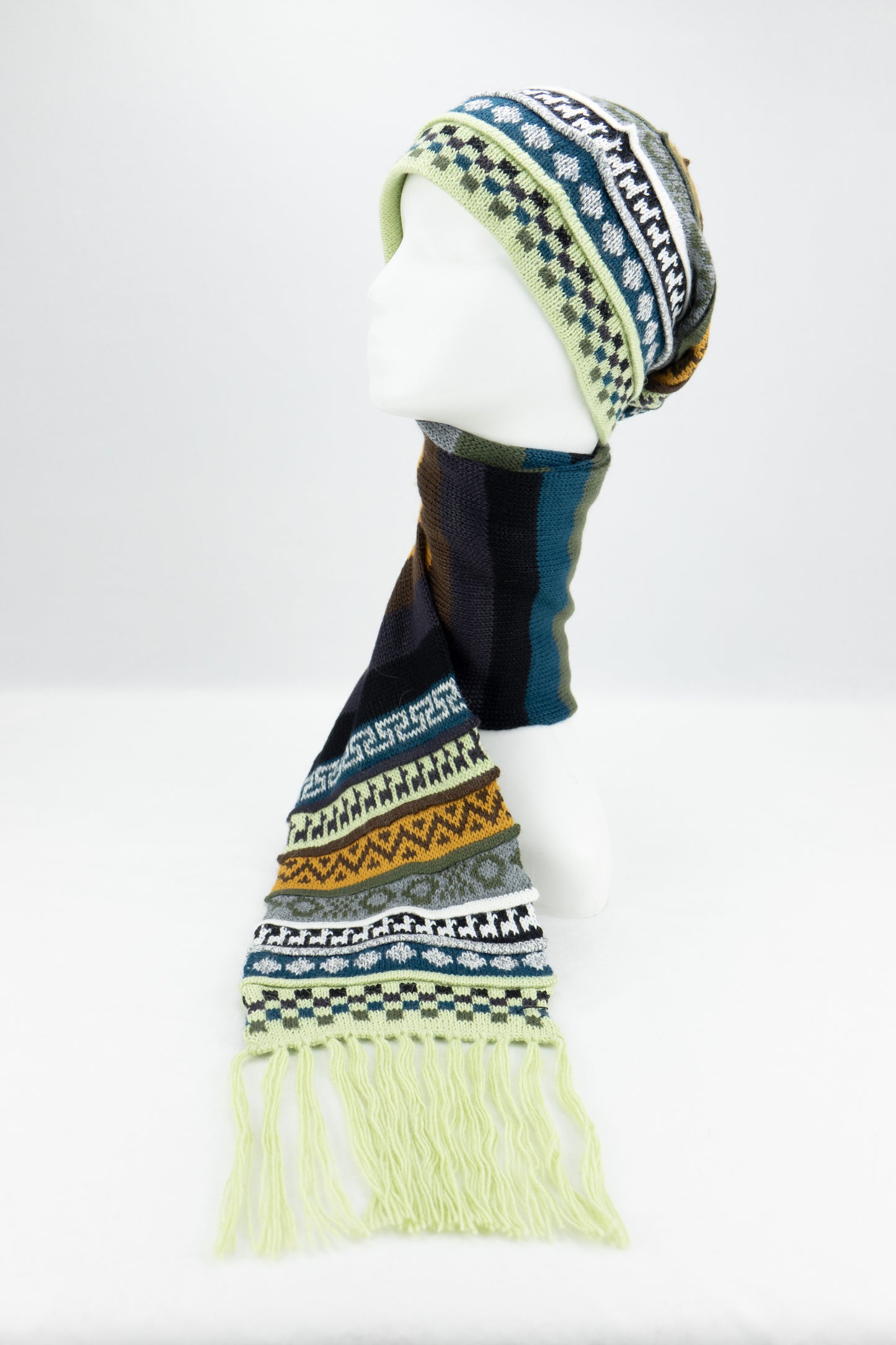 Tuque-foulard - alpaga