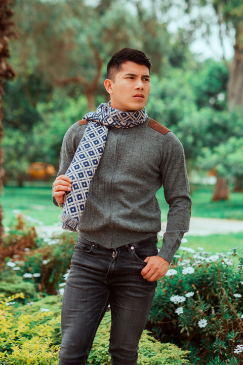 Veste à fermeture éclair - Bébé alpaga